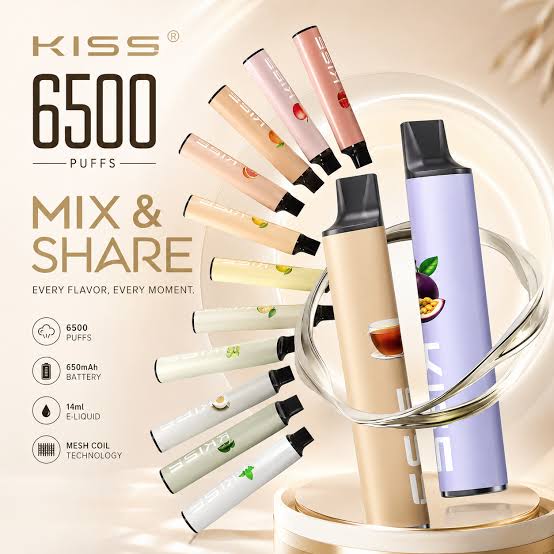 KIS5 凱斯6500口拋棄式電子煙多口味Mesh KIS5